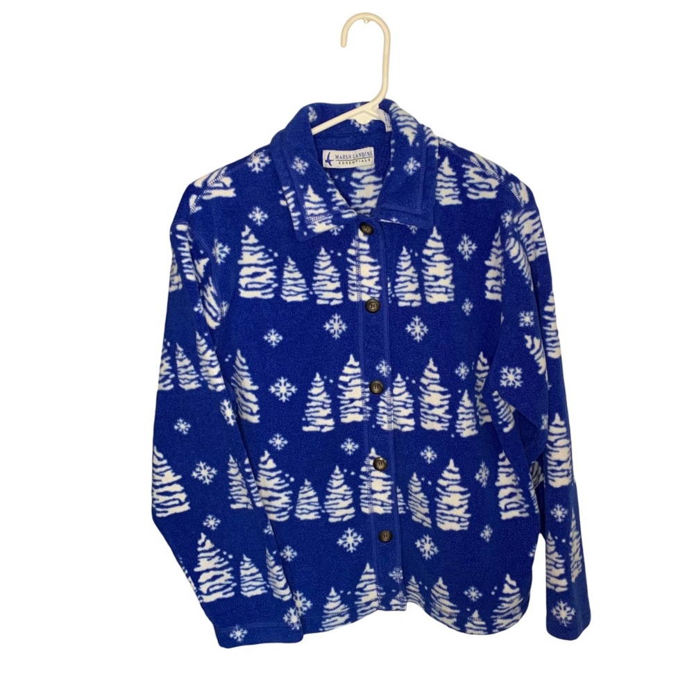 Marsh Landing Essentials Fleece Button Up
